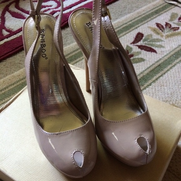 Patent nude pump - Picture 2 of 4