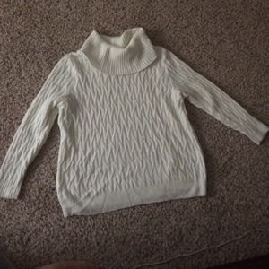 Avenue White Sweater