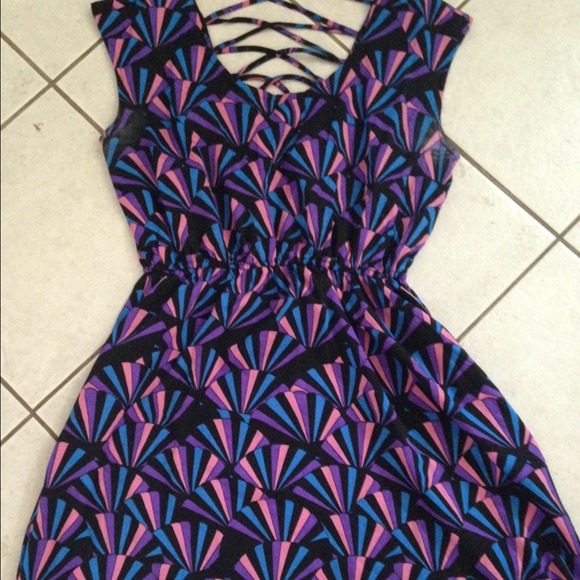 ✨REDUCED✨Love Fire geometric sundress