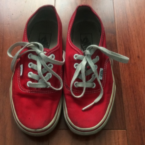 Vans Shoes - Red Vans