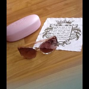 Juicy Couture rose gold shades