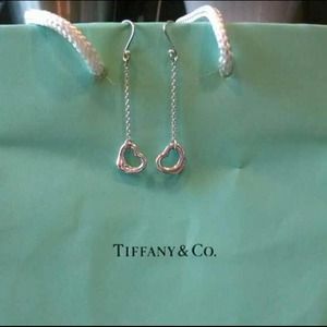 ❌Sold Tiffany open heart earrings