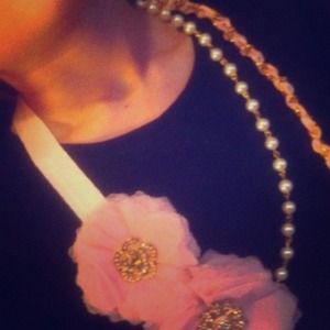 Intricate statement necklace