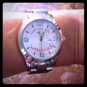 Silver watch