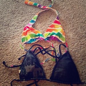 oakley Swim - Bundle of 2 string bikini tops oakley Swim - Bundle of 2 string bikini tops