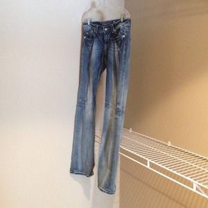 Miss Me Jeans. Boot Cut. Size 30. Wings.