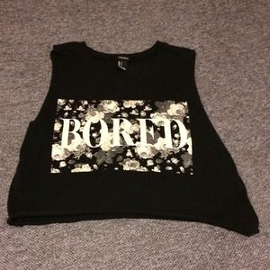Forever 21 Floral Crop Top