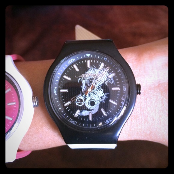 Ed Hardy BW Dragon watch