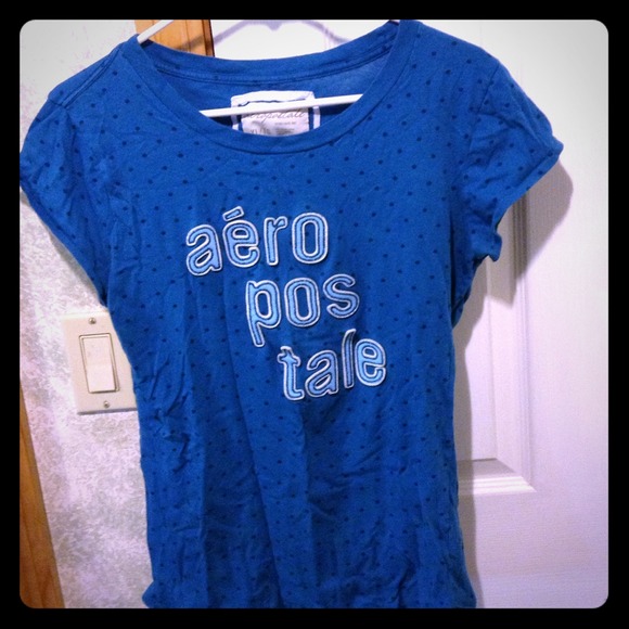 ❌SOLD ON VINTED❌Aeropostale Polka dotted Tee XL