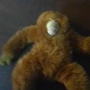 Monkey doll that makes sounds