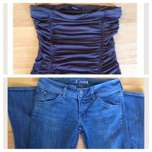 Arden B top and Hudson Jeans❤❤