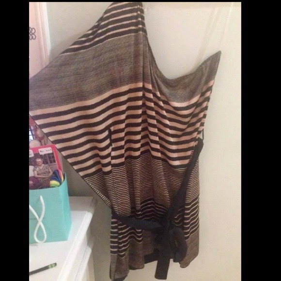 NWT Francesca's dress one shoulder Large