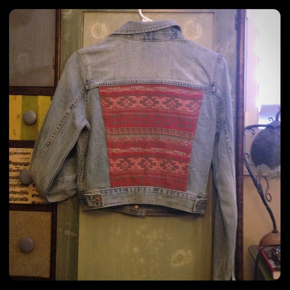 SOLD! Cropped Denim Jacket