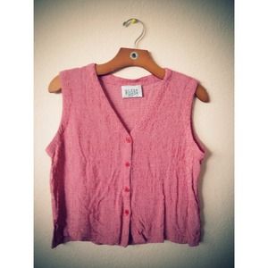 Boxy Red Cropped Top