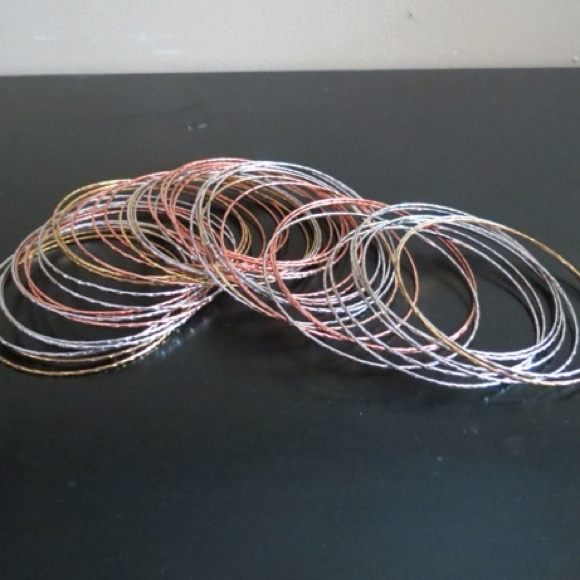 metal bangle set πHP!π - Picture 2 of 2