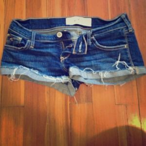Hollister jean shorts