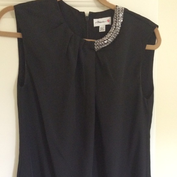 3.1 Phillip Lim Dresses - Phillip Lim black dress with clear beads LBD NYE 3.1 Phillip Lim Dresses - Phillip Lim black dress with clear beads LBD NYE
