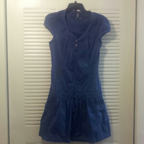 Blue dress