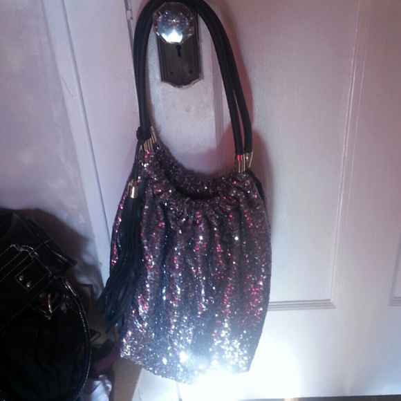 Steve Madden silver purse
