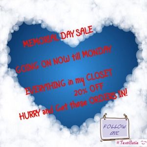 Memorial Day Sale
