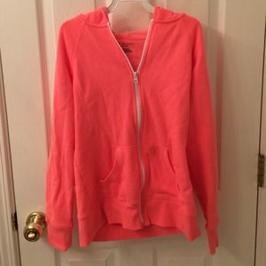 Bright peach runners jacket