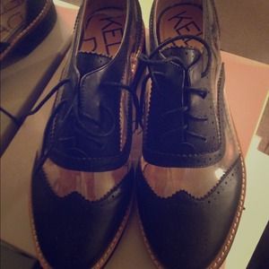 Kelsi Dagger Clear oxfords