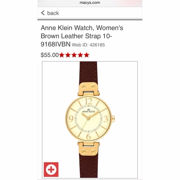 Anne Klein Watch 10-9168IVBN