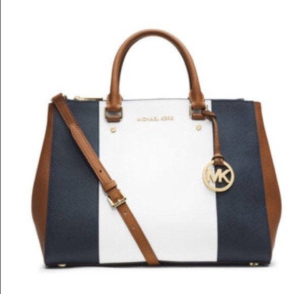 Michael Kors Jet Set Tote Center Stripe