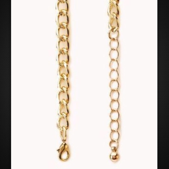 Forever 21 Neon Yellow Sleek Beaded Bib Necklace - Picture 2 of 4