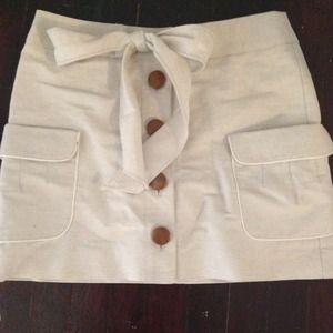 J. Crew Canvas Skirt