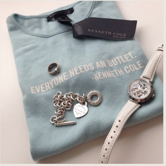 Kenneth Cole Tops - ‼️SOLD‼️Kenneth Cole:  quote shirt