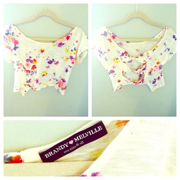 Crop top summer Brandy Melville shirt