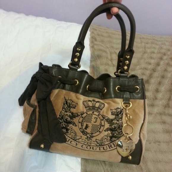 Brown juice couture bag