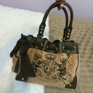 Brown juice couture bag