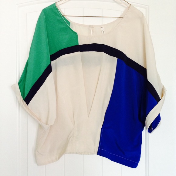Color block top