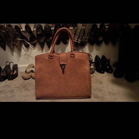 REDUCED!!!! Cognac large purse.