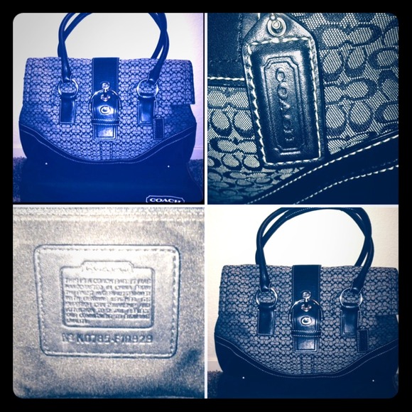 Authentic Coach Satchel Bag