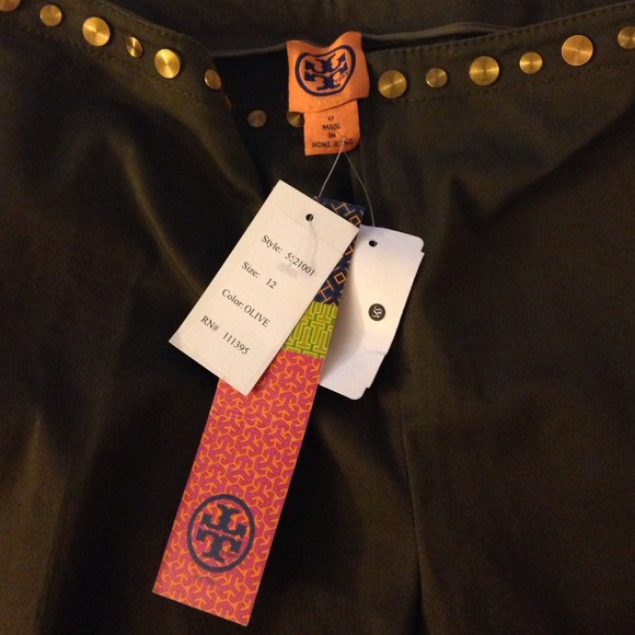 Tory burch cotton slacks