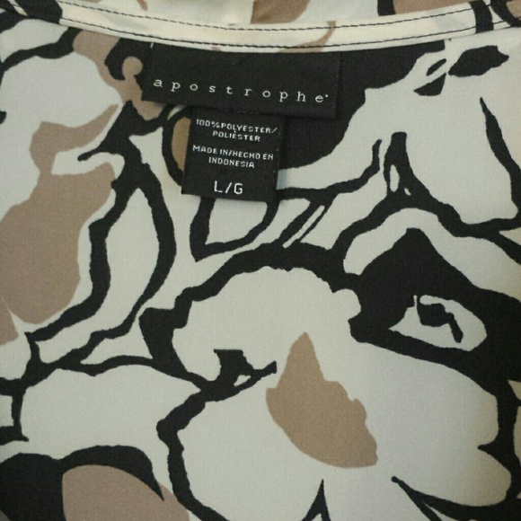 Apostrophe blouse - Picture 2 of 2