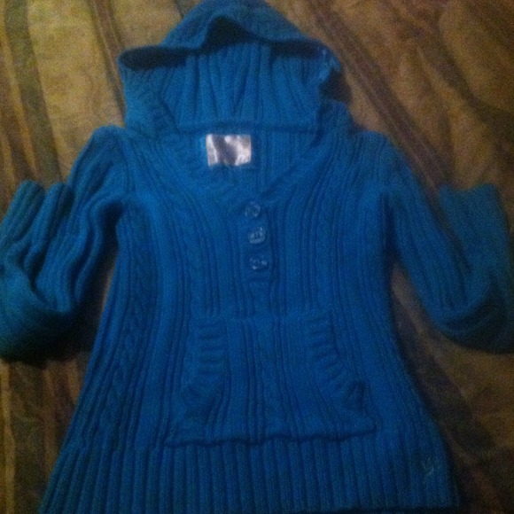 Girls teal justice hoodie