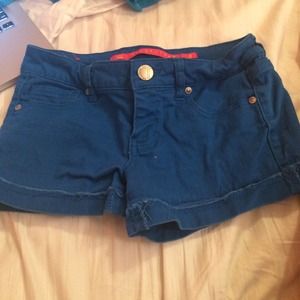Blue shorts!
