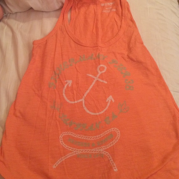Light orange tank!