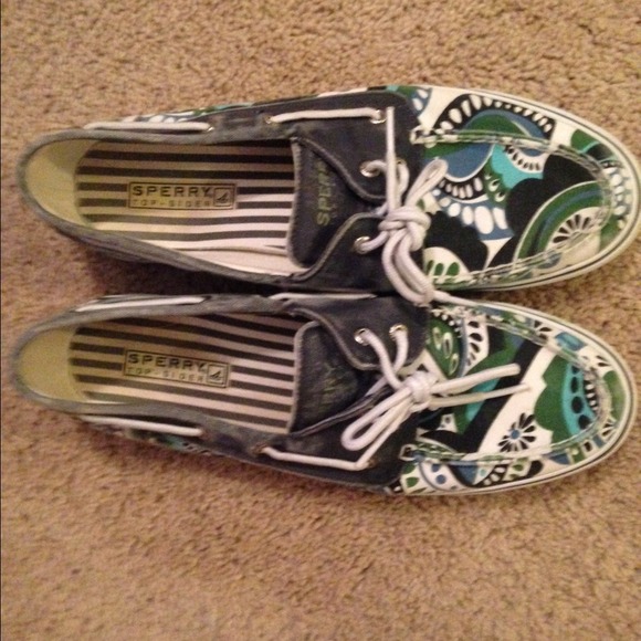 Sperry's Top Siders boat shoes.