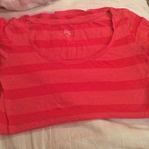 Pink striped shirt!