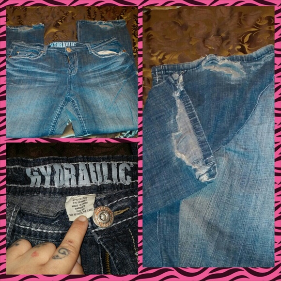Awesome pair of plus sized hydraulic jeans