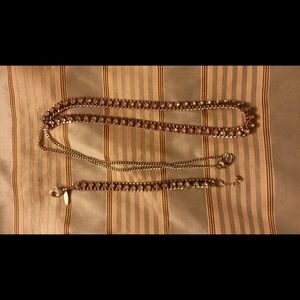 Aeropostale Necklace and bracelet set
