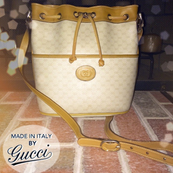 +SOLD+ GUCCI GG Monogram Canvas Hobo Handbag Purse