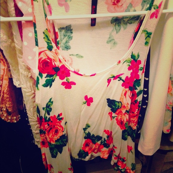 Flora cropped top