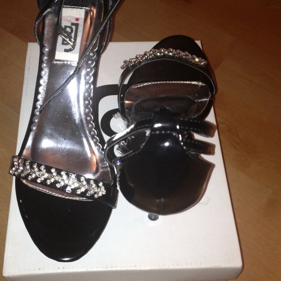 Black Patent Leather Heels