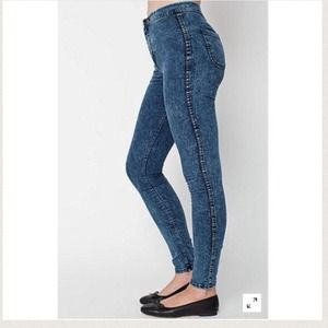 american apparel acid wash jeans